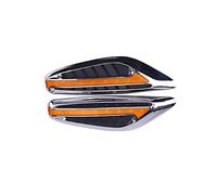 OGJFD Led Indicatori Laterali Luci 1 Paio Di Luci Laterali Per Parafango Per Auto Luci Laterali Per Auto Luci Di Direzione Universali Car Styling(Giallo)