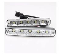 OGJFD Led Indicatori Laterali Luci 2pcs 12V 10W super luminoso 5 E4 guscio in alluminio DRL impermeabile luce di marcia diurna per auto E4-mark
