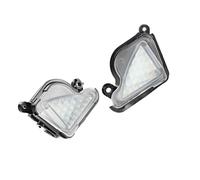 OGJFD Led Indicatori Laterali Luci 2Pcs 6000K Bianco Sotto Luce Specchio Laterale Per Skoda Per Octavia 3 2 5E 1Z 2004-2020 Per Skoda Per Superb 3 2 B6 B8 2008-2021 Pozzanghera Lampade