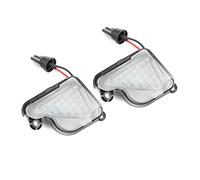 OGJFD Led Indicatori Laterali Luci 2PCS Pozzanghera Lampada Specchio Sotto Luce Specchio Laterale Per Skoda Per Octavia MK2 MK3 1Z 5E 2004-2020 Per Superb 2 2008-2020 CANBUS Nessun Errore