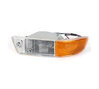 OGJFD Led Indicatori Laterali Luci Auto Paraurti Anteriore Della Luce Di Nebbia Per Toyota Per RAV4 1998 1999 Lampada Di Guida Daytime Day Lampada Nebbia Con Filo Di Montaggio(Giallo,Sinistra)