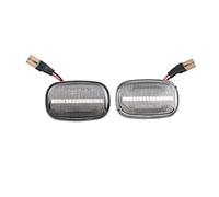 OGJFD Led Indicatori Laterali Luci Dinamico Indicatore Laterale Indicatore Segnale Luci Per Toyota Avensis Verso Per Carina Celina Corolla Camry Caldina Harrier Hilux Per IPSUM(Dynamic Crystal)