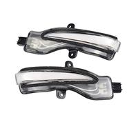 OGJFD Led Indicatori Laterali Luci Luce Dinamica Segnale Di Svolta Per Mazda CX-3 CX3 2016-2019 CX-4 CX-5 CX5 2016 2016.5 Facelift Specchio Laterale Indicatore Lampeggiante(Crystal)
