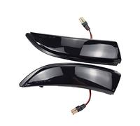 OGJFD Led Indicatori Laterali Luci Per Ford Per Fiesta Mk7 08-17 Mk8 19+ Che Scorre Luce Di Segnale Di Girata Ala Laterale Specchietto Retrovisore Indicatore Dinamico Lampeggiante 2x(MK7-Yellow)