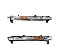 OGJFD Led Indicatori Laterali Luci Per Q7 2006-2009 4L0953041C-4L0953042C Auto Sinistra Destra Paraurti Anteriore DRL Guida Luce Di Marcia Diurna Copertura Della Lampada Della Nebbia