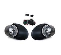 OGJFD Led Indicatori Laterali Luci Per Toyota Per Tundra 2007 2008 2009 2010 2011 2012 2013 Lampadina Alogena Per Fendinebbia Per Auto H11 12V 55W Con Kit Cablaggio E Interruttore Fendinebbia