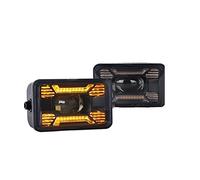 OGJFD Led Indicatori Laterali Luci Un Paio Fari Fendinebbia A LED Per Paraurti Anteriore Per Auto Per Ford 2015-2020 Indicatore Direzione Lampada Di Guida Diurna Gruppo Lampada