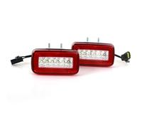 OGJFD Luce Stop Freno Posteriore Per Mercedes Per Benz W463 Classe G G500 G550 G63 G55 Per AMG 1986-2018 Auto LED Fanale Posteriore Fendinebbia retromarcia Luce Backup(Rosso)