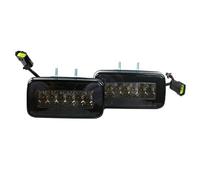 OGJFD Luce Stop Freno Posteriore Per Mercedes Per Benz W463 Classe G G500 G550 G63 G55 Per AMG 1986-2018 Auto LED Fanale Posteriore Fendinebbia retromarcia Luce Backup(Smoked)