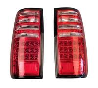 OGJFD Stop Luce Posteriore 1 Paio Fanali Posteriori Freni Posteriori Per Toyota Per Land Per Cruiser Per FJ80 1991-1997 Indicatori Direzione Riflettore Posteriore coda lampade(Red Shell)