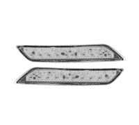 OGJFD Stop Luce Posteriore 1 Paio LED Paraurti Posteriore Riflettore Luci Lampada Freno Coda Fendinebbia Berlina Per Civica 2013-2015 Posteriore coda lampade(White Shell)