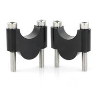 OGLAMGVC Riser per Manubrio da 28 Mm E 1 1/8" per Moto, per F800GT, F800GS, G650X, R12, per NineT, per Kawasaki Z900R, Z1000 Rialzi Manubrio(Black Riser 30mm)