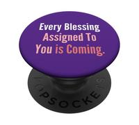Ogni benedizione assegnata a te sta arrivando PopSockets PopGrip Adesivo