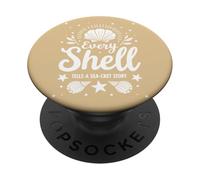 Ogni conchiglia racconta una storia di Cret PopSockets PopGrip Adesivo