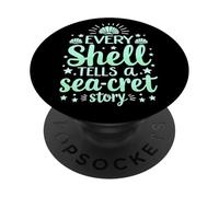 Ogni conchiglia racconta una storia di Cret PopSockets PopGrip Adesivo