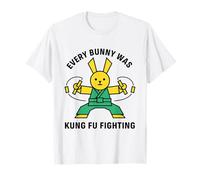 Ogni Coniglio Era Kung Fu combattendo Karate Rabbit Maglietta