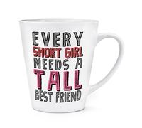 Ogni Corto Bambina Needs A Alto Migliore Amico 341ml Latte Tazza Bestie Awesome