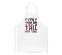 Ogni Corto Bambina Needs A Alto Migliore Amico Chef Grembiule Bestie Bellissimo