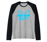 Ogni Essere Umano ha Diritti Maglia con Maniche Raglan
