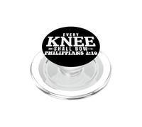 Ogni ginocchio si piegherà - Versetto Filipensi 2:10 PopSockets PopGrip per MagSafe