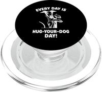 Ogni giorno abbraccia il tuo cane da giorno Geryhound PopSockets PopGrip per MagSafe