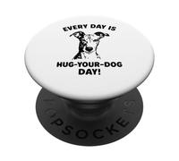 Ogni giorno abbraccia il tuo cane whippet mamma PopSockets PopGrip Adesivo