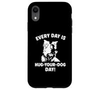 Ogni giorno abbraccia il tuo Dog Day Border Collie Custodia per iPhone XR
