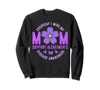 Ogni Giorno Mi Manca mia Madre Supporta la consapevolezza della malattia di Alzheimer Felpa