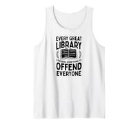 Ogni Grande Biblioteca ha Qualcosa da offendere Tutti Canotta
