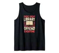 Ogni Grande Biblioteca ha Qualcosa da offendere Tutti Canotta