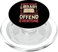 Ogni grande biblioteca ha qualcosa da offendere tutti PopSockets PopGrip per MagSafe