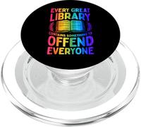 Ogni grande biblioteca ha qualcosa da offendere tutti PopSockets PopGrip per MagSafe