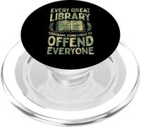 Ogni grande biblioteca ha qualcosa da offendere tutti PopSockets PopGrip per MagSafe