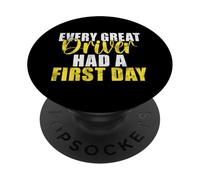 Ogni grande pilota aveva un primo istruttore di guida giornaliera PopSockets PopGrip Adesivo