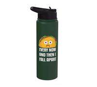 Ogni ora e poi cado a pezzi divertente Taco Tuesday design Stainless Steel Insulated Water Bottle