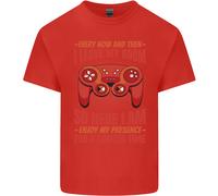 Ogni Ora & Poi I Foglie il Mio Room Gamer Uomo Cotone T-Shirt