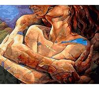 Ogni pezzo degli uomini e delle donne nudi abbracciati da 1.000 puzzle per adulti è unico e la tecnologia significa che i pezzi possono essere combinati perfettamente 70 x 100 cm