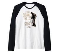 Ogni Segnale racconta Una Storia per Il rivelatore di Metall Maglia con Maniche Raglan