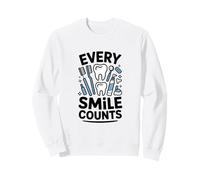 Ogni Sorriso Conta Dentista Igienista Dentale Igienista Orale Felpa