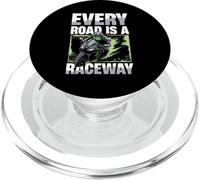Ogni strada è un appassionato di motociclette da corsa PopSockets PopGrip per MagSafe