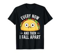 Ogni Tanto io cado a Pezzi - Taco Lover Cibo Messicano Maglietta