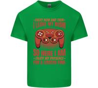 Ogni Tanto Lascio La Mia Stanza Maglietta Gamer Per Bambini