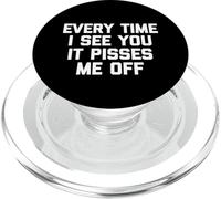 Ogni volta che ti vedo mi fa incazzare - divertente dire sarcastico PopSockets PopGrip per MagSafe