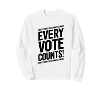 Ogni Voto Conta per Gli Appassionati di Voto Felpa