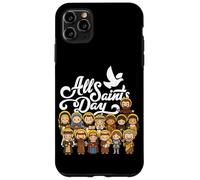 Ognissanti Cattolico San Francesco Antonio Giovanna d'Arco Lucia Custodia per iPhone 11 Pro Max
