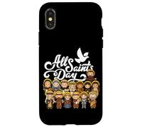 Ognissanti Cattolico San Francesco Antonio Giovanna d'Arco Lucia Custodia per iPhone X/XS