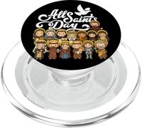 Ognissanti Cattolico San Francesco Antonio Giovanna d'Arco Lucia PopSockets PopGrip per MagSafe