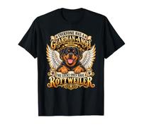 Ognuno ha Un Angelo Custode fortunati Hanno Un Rottweiler Maglietta