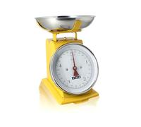 OGO LIVING - Bilancia meccanica in acciaio inossidabile giallo 5 kg graduazione 20 g - 7915022