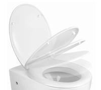 Ogomondo Copriwater Sedile Bianco Universale in Polipropilene Soft Closing